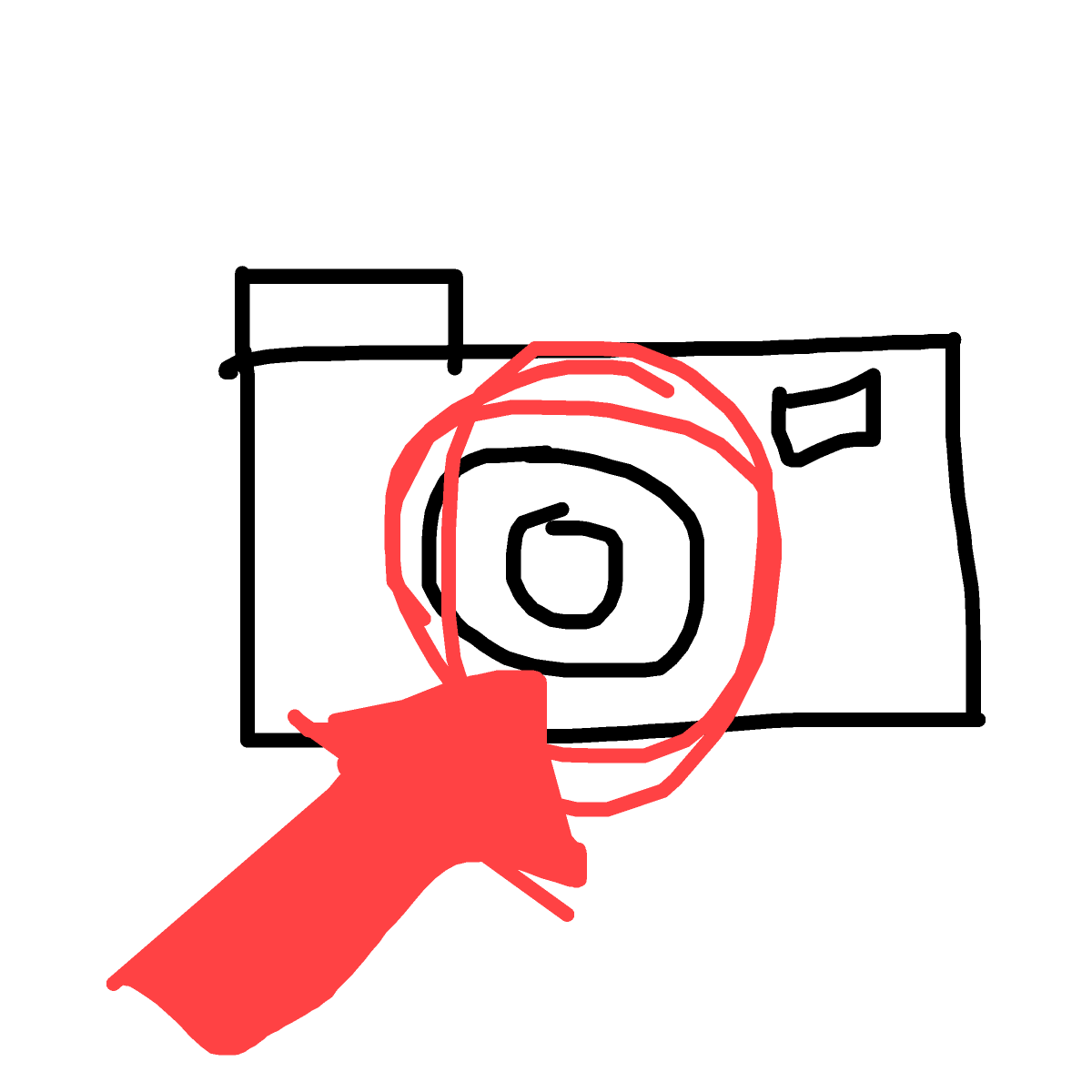 Lens drawing by tittychakras
