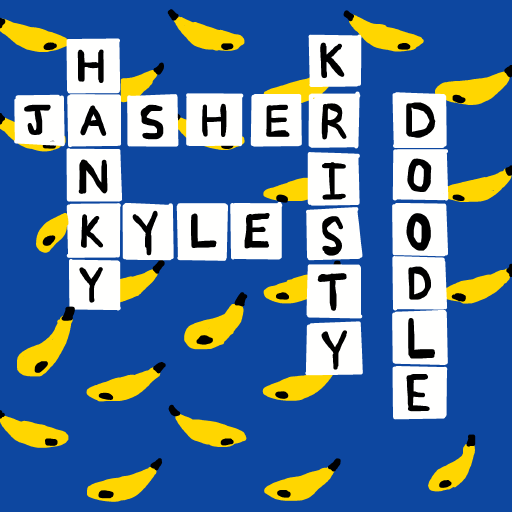 Bananagrams drawing by monthra