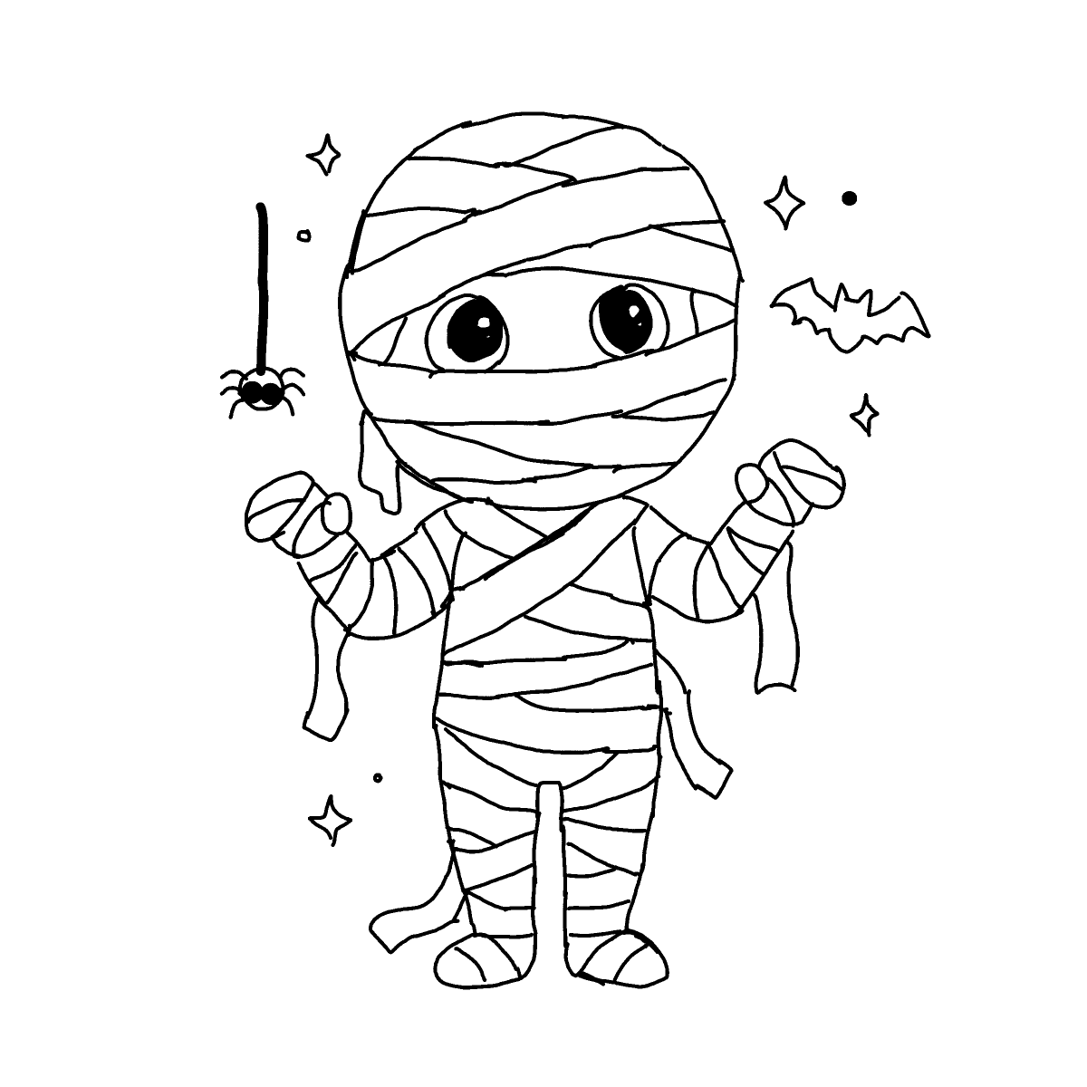 Mummy drawing by true-wide-bard