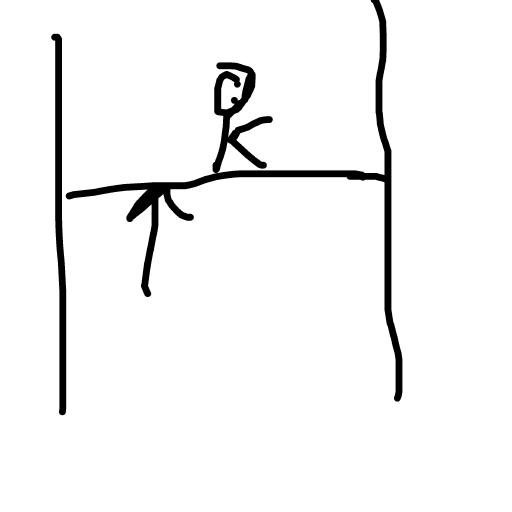 Tightrope drawing by cool-pure-maker