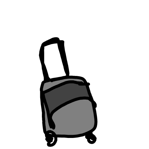 Suitcase drawing by mango-sage-lord
