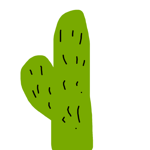 Cactus drawing by wave-zest-painter