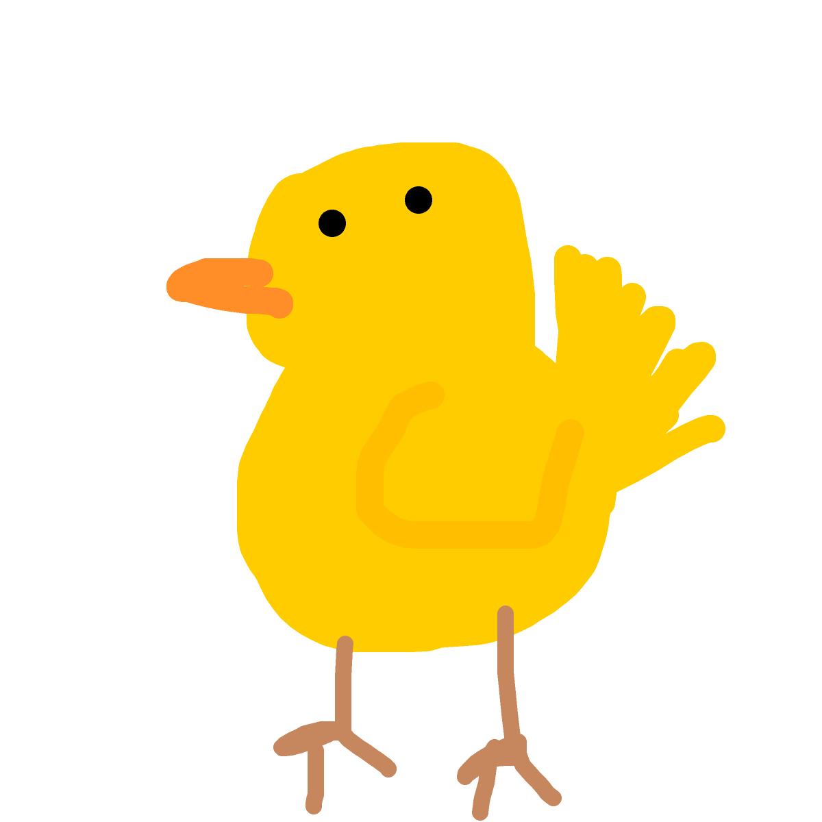 Chick drawing by neesh
