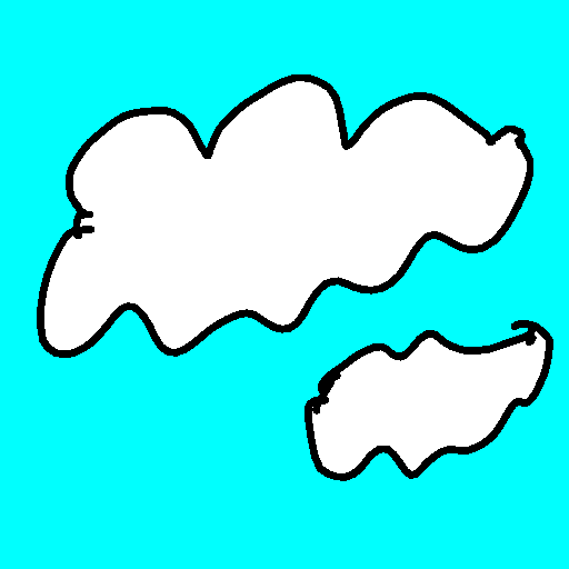 Cloud drawing by theodore