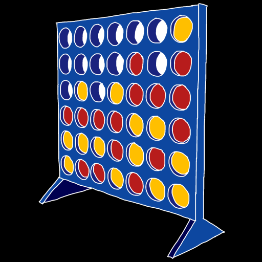 Connect Four drawing by monthra