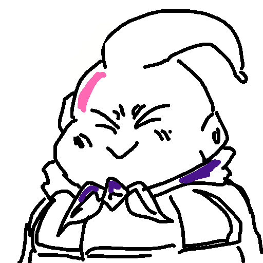 Majin Buu drawing by nammy