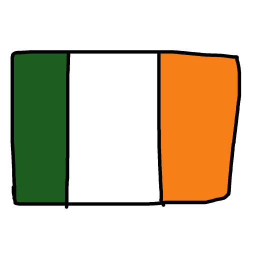 Irish Flag drawing by mikestam195