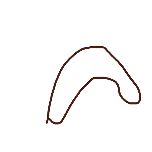 Boomerang drawing by cyan-bronze-net