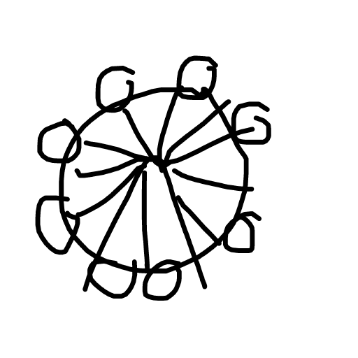 Ferris Wheel drawing by lili
