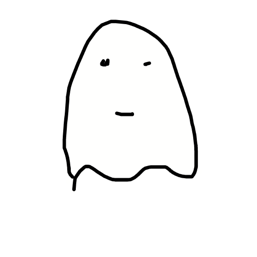 Ghost drawing by silver-dark-duke