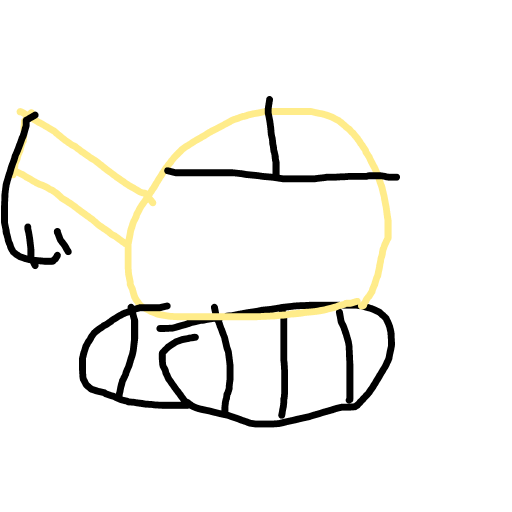 Digger drawing by color-solar-expert