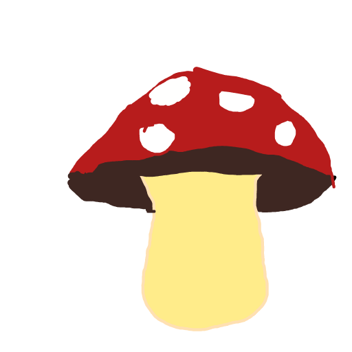Mushroom drawing by Toni27