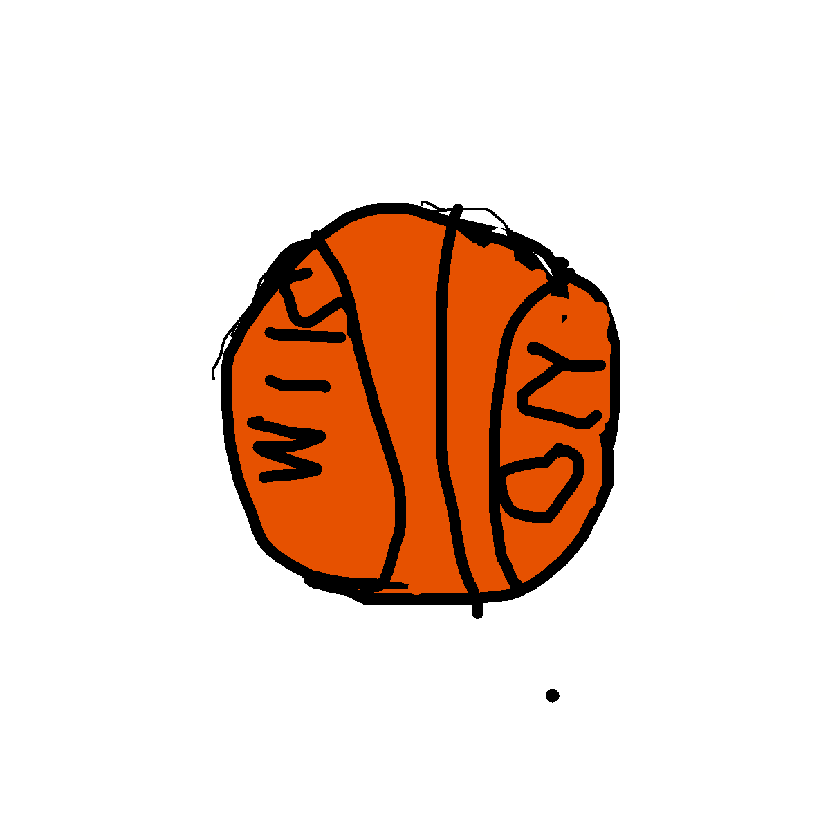 Basketball drawing by holy-sage-lab
