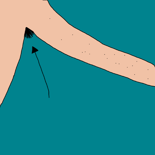Armpit drawing by krissywissy