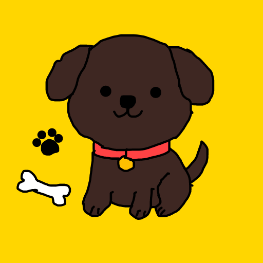 Dog drawing by dan