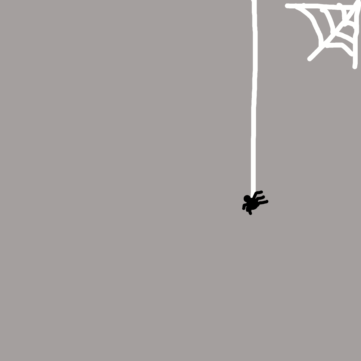 Spider drawing by madsblazin