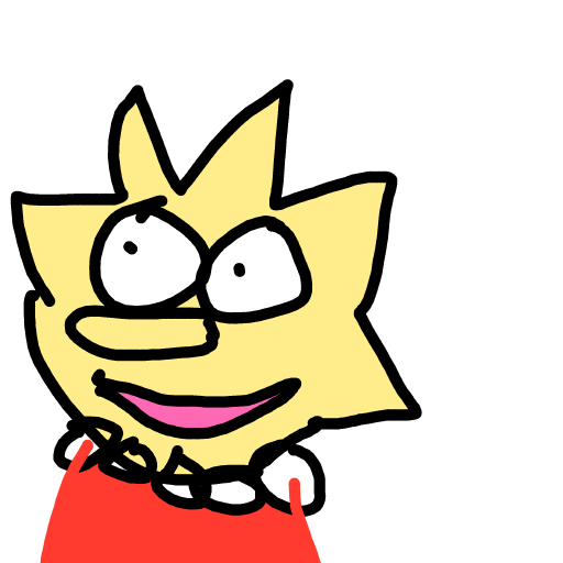 Lisa Simpson drawing by Betsy