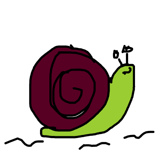 Snail drawing by jivemarlin