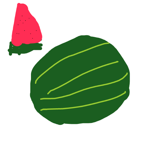 Watermelon drawing by jake