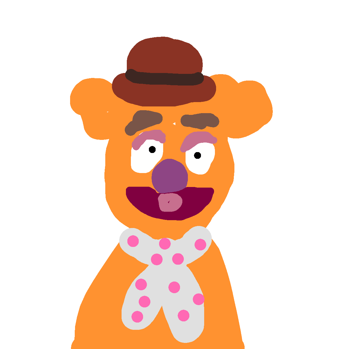 Fozzie Bear drawing by knoxy