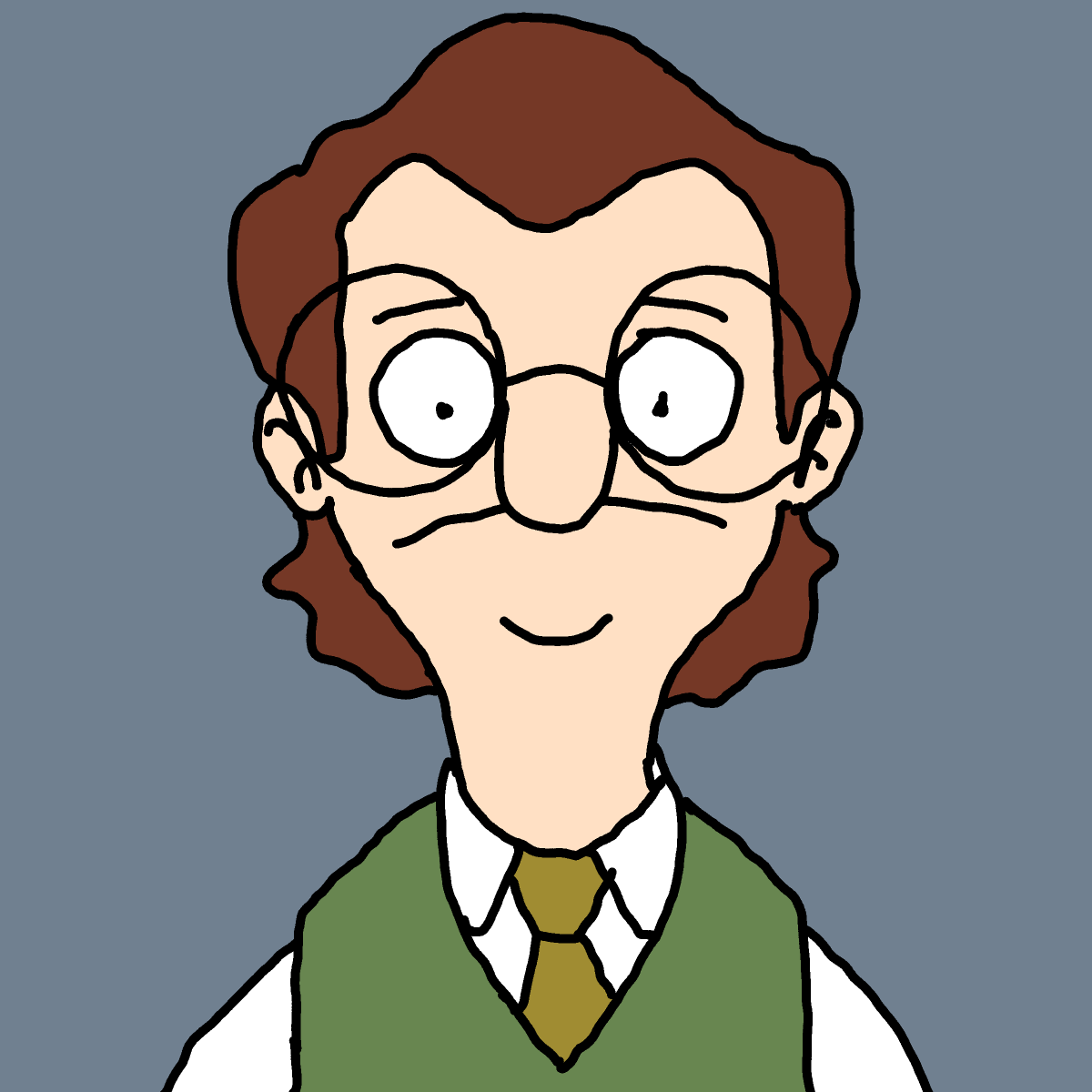 Mr Frond drawing by Guardianoflives