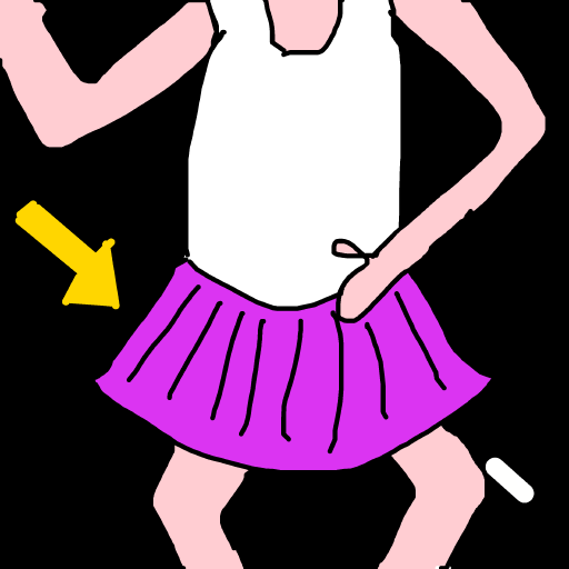 Tutu drawing by johnny boy