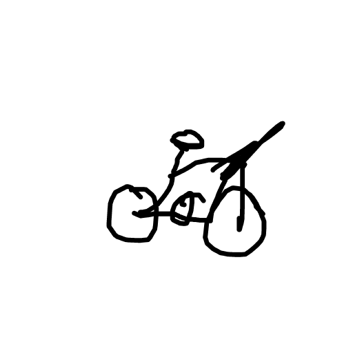 Bike drawing by vivid-moon-code