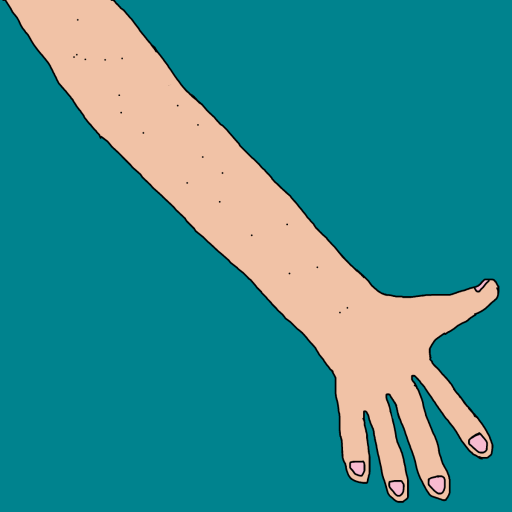 Arm drawing by krissywissy