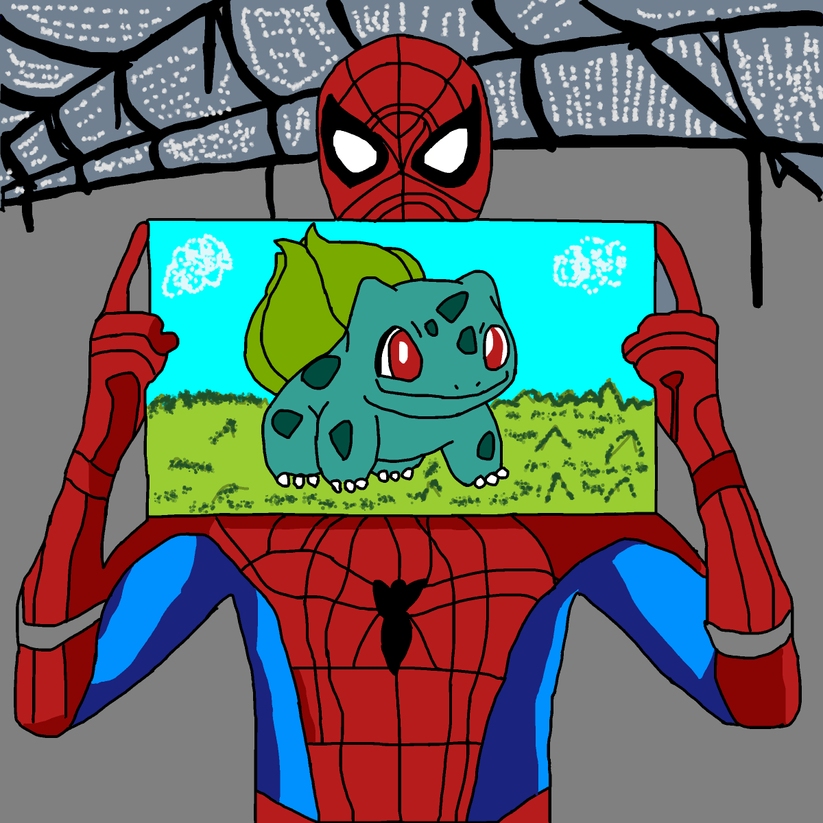 Bulbasaur drawing by justin
