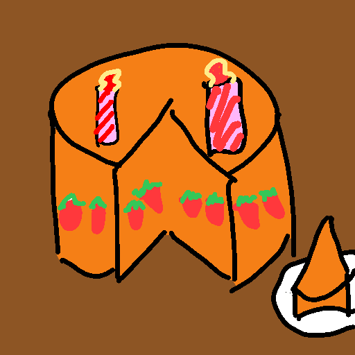 Cake drawing by theodore