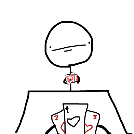 Poker drawing by wind-omega-elite