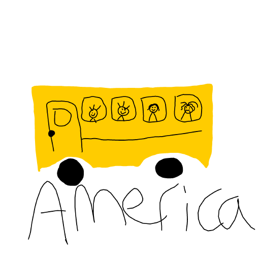 Bus drawing by KevinFaber