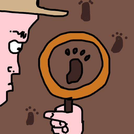 Footprint drawing by knoxy