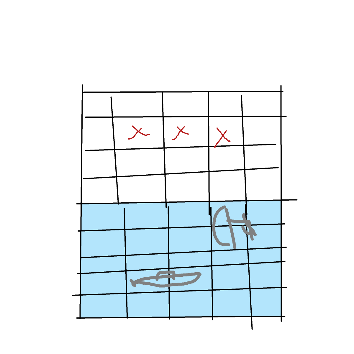 Battleship drawing by Shandi