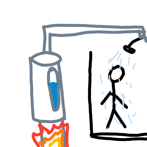 Geyser drawing by MoDarsot