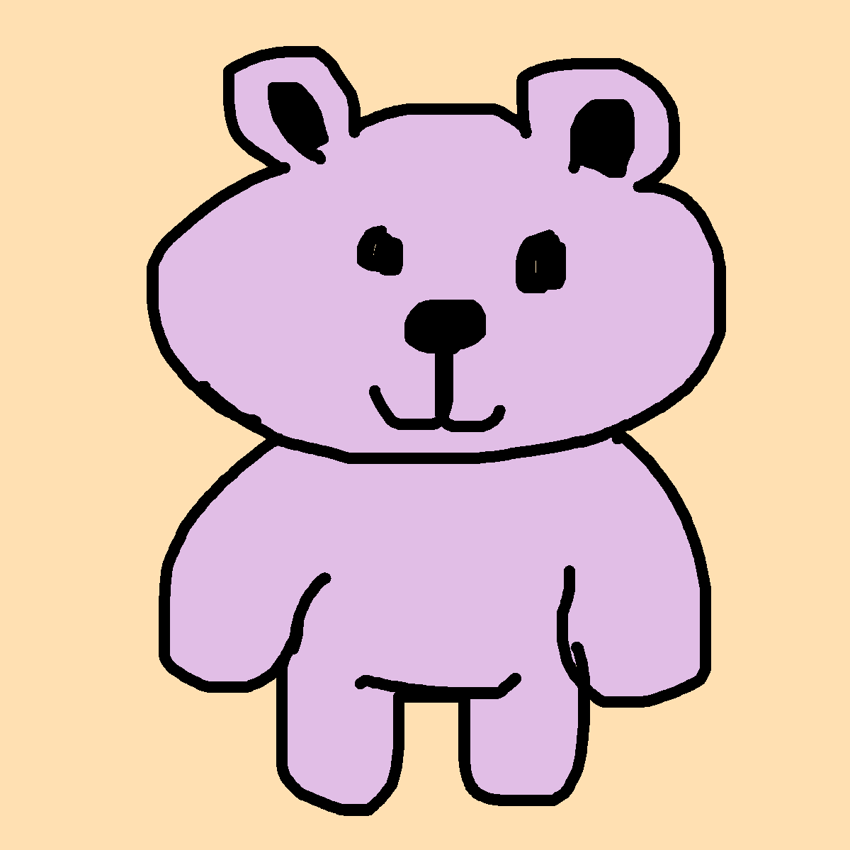 Teddy Bear drawing by mikestam195