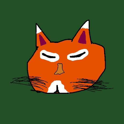 Fox drawing by pancakes palette