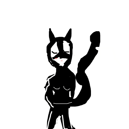 Catwoman drawing by odd-iron-guru
