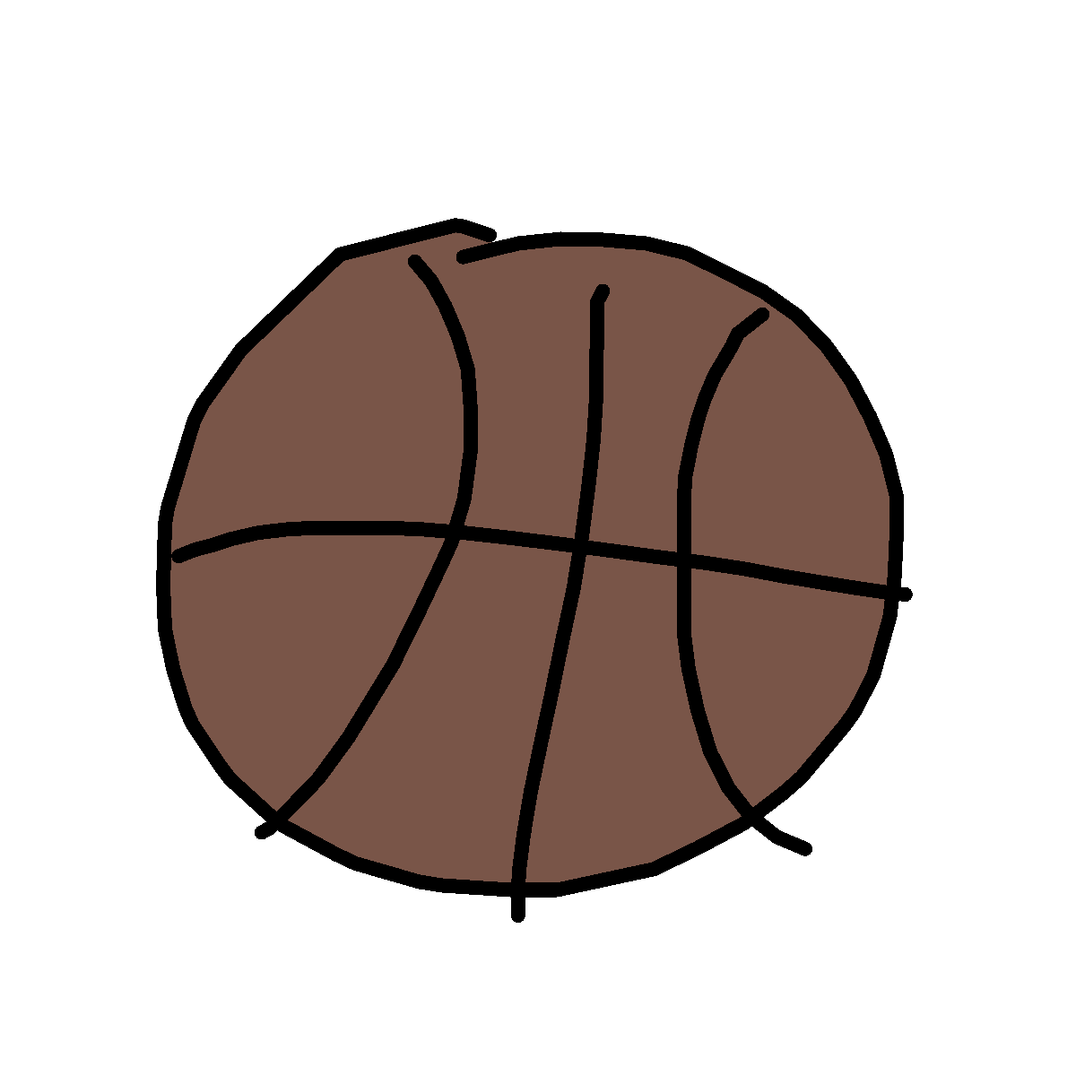 Basketball drawing by theodore
