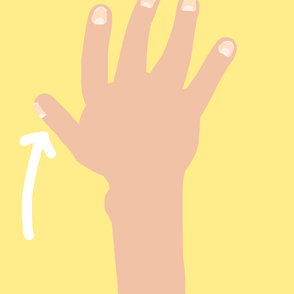 Thumb drawing by jashezilla