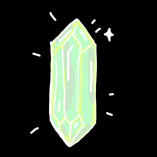 Crystal drawing by gamma-coal-wheel