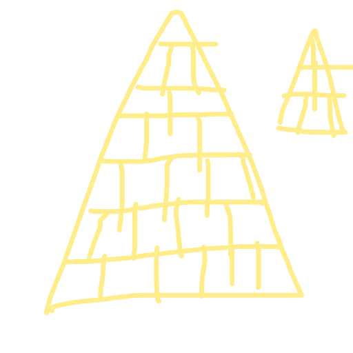 Pyramid drawing by isi