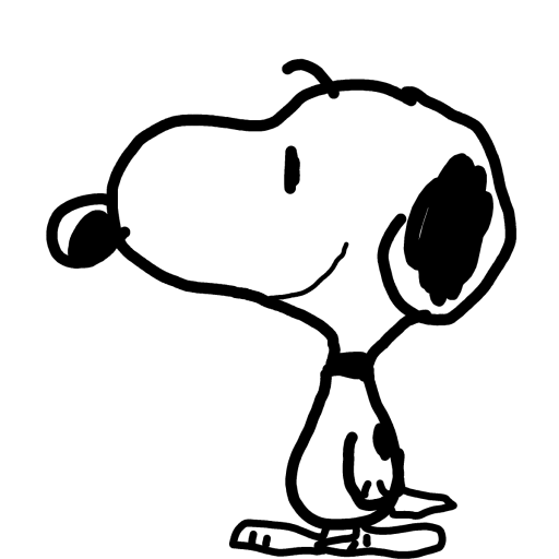 Snoopy drawing by ismael