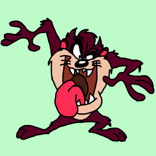 Taz drawing by monthra