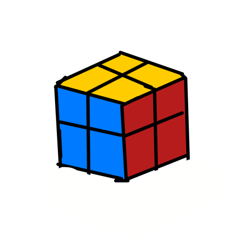 Rubik's Cube drawing by manders