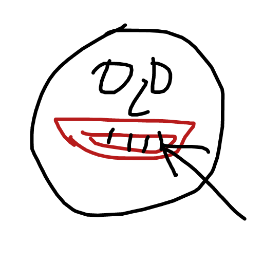 Teeth drawing by nice-cyber-illustrator
