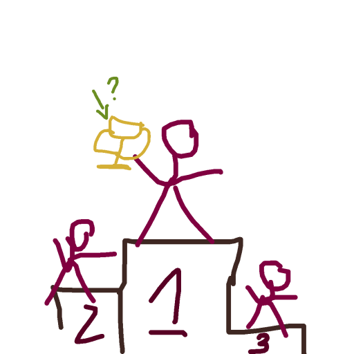 Trophy drawing by grou