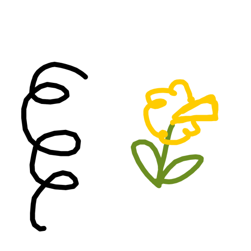 Spring drawing by sand-super-build