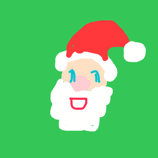 Santa drawing by audiblysticky