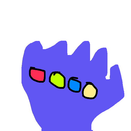 Thanos drawing by fifi
